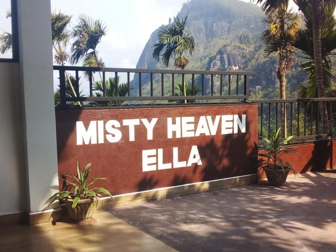Misty Heaven Bed and Breakfast Ella Εξωτερικό φωτογραφία